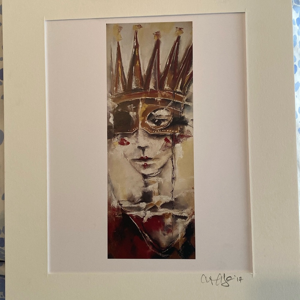 Original Print from local artist Carol Curley